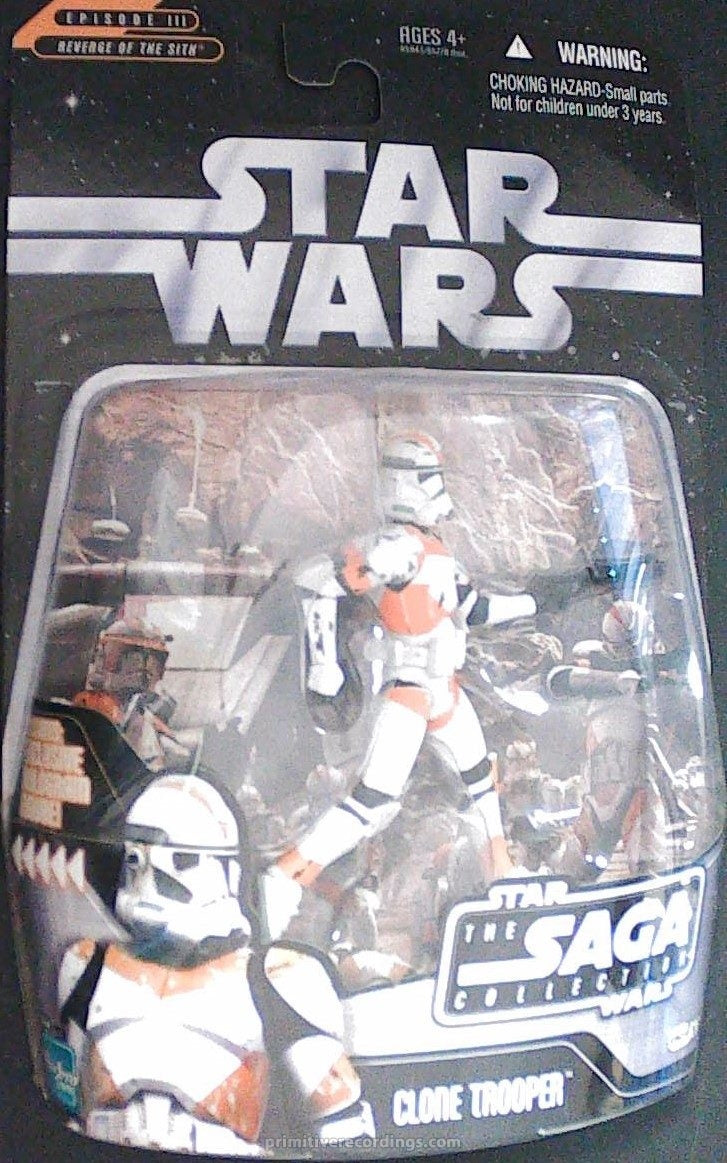 Saga Collection (2006) Hasbro Clone Trooper Figure #026