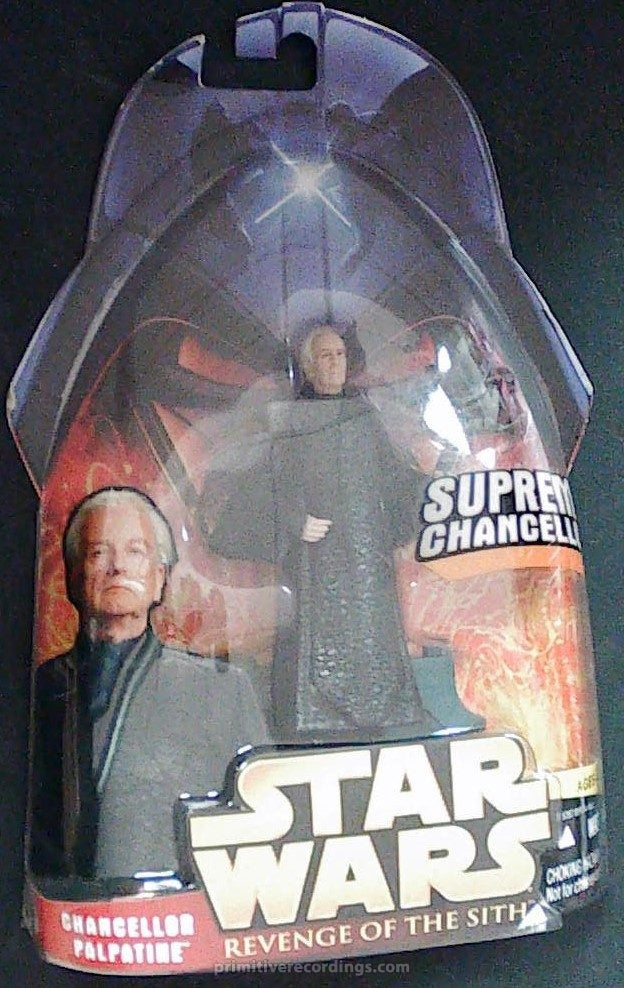 SUPREME CHANCELLOR PALPATINE #14 REVENGE OF SITH ACTION FIGURE EMPEROR