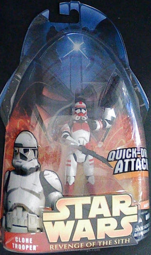 Revenge of The Sith - Clone Trooper (Quick-Draw Attack) Action Figure