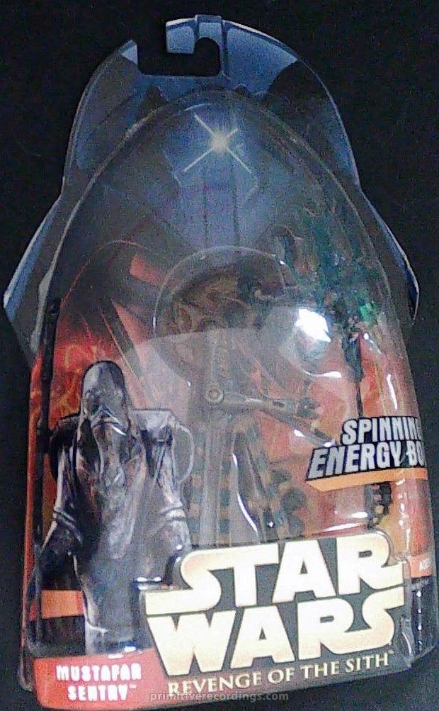 Mustafar Sentry Revenge of Sith Spinning Energy Bolt #56