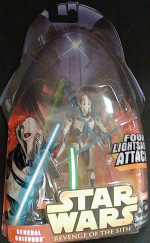 General Grievous Four Lightsaber Attack