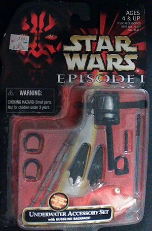 The Phantom Menace UNDERWATER ACCESSORY SET