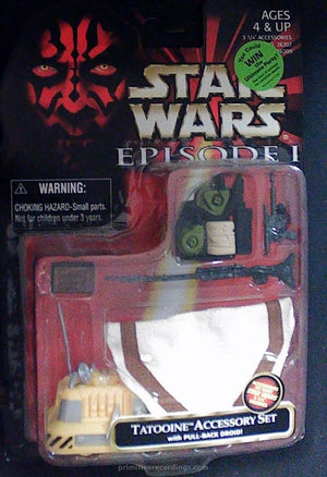 Phantom Menace TATOOINE ACCESSORY SET 1998 hasbro