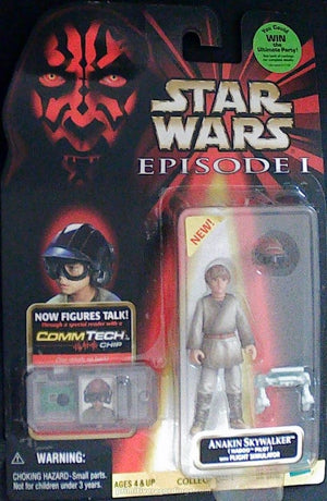 Anakin Skywalker - Pilot - Episode 1 - Figure + CommTalk Chip