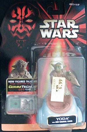 Yoda with Jedi Council Chair Action Figure