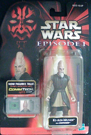 Ki-Adi-Mundi Action Figure & CommTalk Chip