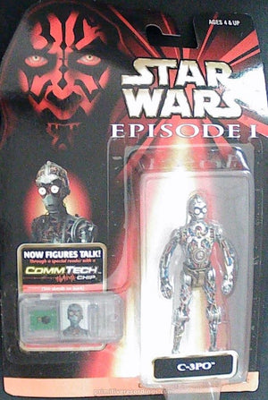 Naked C-3PO CommTech Action Figure