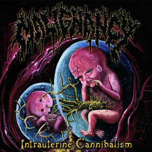 Intrauterine Cannibalism 12" Oxblood Swirl Vinyl Reissue