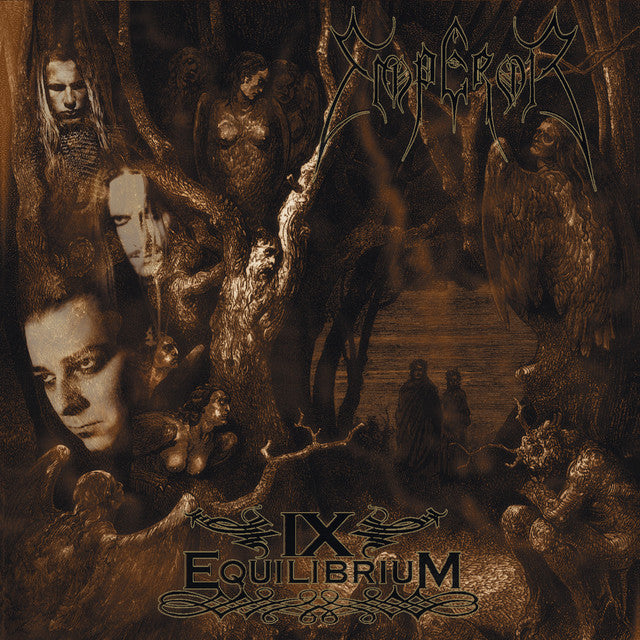 IX Equilibrium 12" Black/Brown/Cream Swirl Vinyl