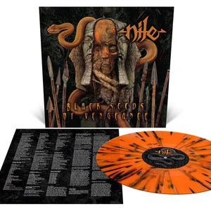 Black Seeds of Vengeance Orange Krush with Splatter Vinyl Record