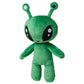 Green Alien Cat Plushie