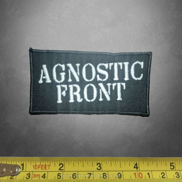 Agnostic Front Logo Embroidered Patch