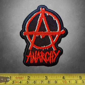 Anarchy Embroidered Patch