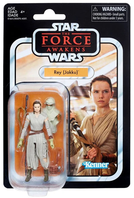 Rey (Jakku) The Force Awakens Star Wars Vintage Action Figure