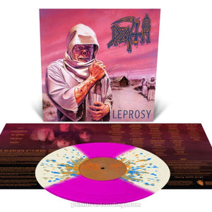 OOP Leprosy Reissue Butterfly Splatter Reissue 12" Vinyl