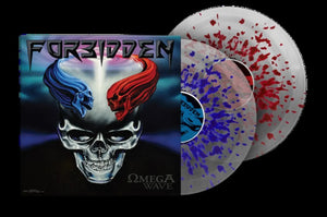 Omega Wave 2X 12" Clear Red/Blue Splatter Vinyl