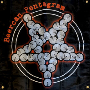 Beercan Pentagram Flag