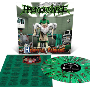 Hospital Carnage Kelly Green with Splatter 12 Inch Vinyl