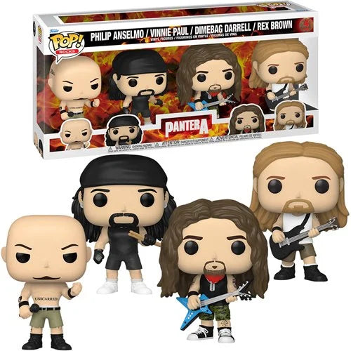 Pantera Funko Pop! Vinyl Figure 4-Pack