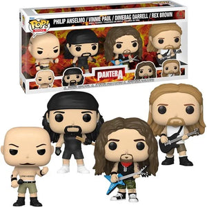 Pantera Funko Pop! Vinyl Figure 4-Pack