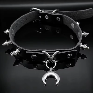 Crescent Moon Choker