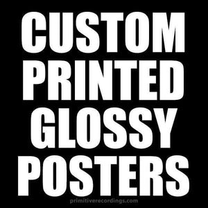 Glossy 24 inch by 36 inch Custom Posters