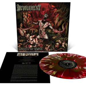 Conceived In Sewage Tri Color Merge with Splatter 12 Inch Vinyl Record