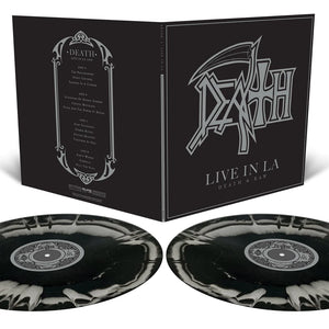 Live In L.A. Reissue Double Gatefold Vinyl Black and Silver Merge with Black and Silver Splatter