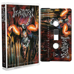 Incantation - Mortal Throne Of Nazarene Cassette Tape