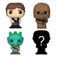 Han Solo Bitty Pop! Mini-Figure 4-Pack