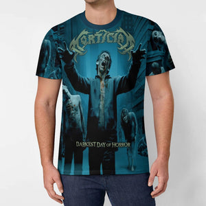 Mortician Darkest Day of Horror All-Over Print T-Shirt