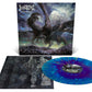 Unholy Deification Cyan Blue and Purple Galaxy Effect Merge LTD to 961 Vinyl Record