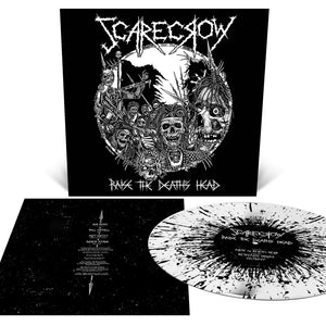 Raise the Death's Head White with Black Splatter 10" Vinyl