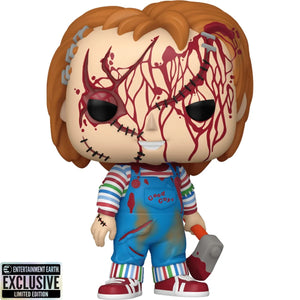 Chucky Bloody Funko Pop! Vinyl Figure #1694 - Entertainment Earth Exclusive