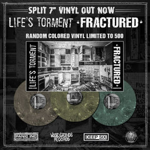 Fractured Split 7" Inch Brown Vinyl