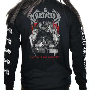 Hacked Up For Barbecue Long Sleeve Double Sided Limited T-Shirt