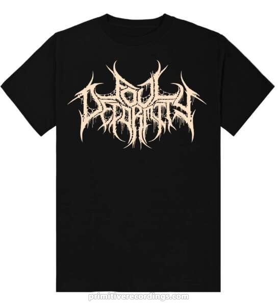 Foul Deformity Flesh Logo Black T-Shirt