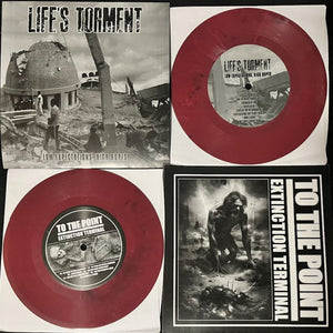 To The Point Split 7" Red Vinyl