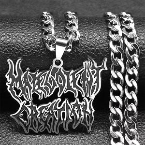 Malevolent Creation Logo Necklace