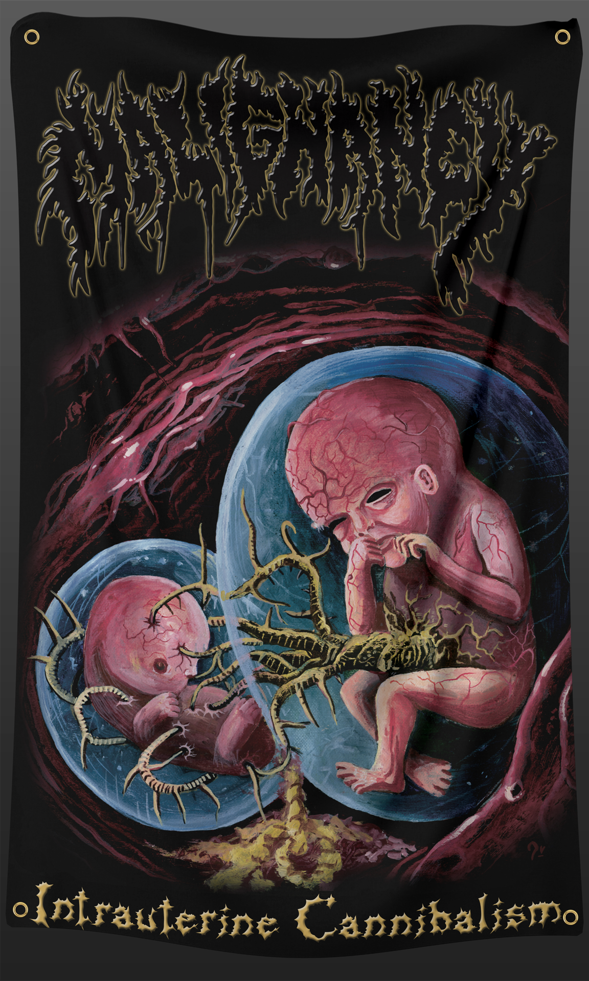 Intrauterine Cannibalism Flag