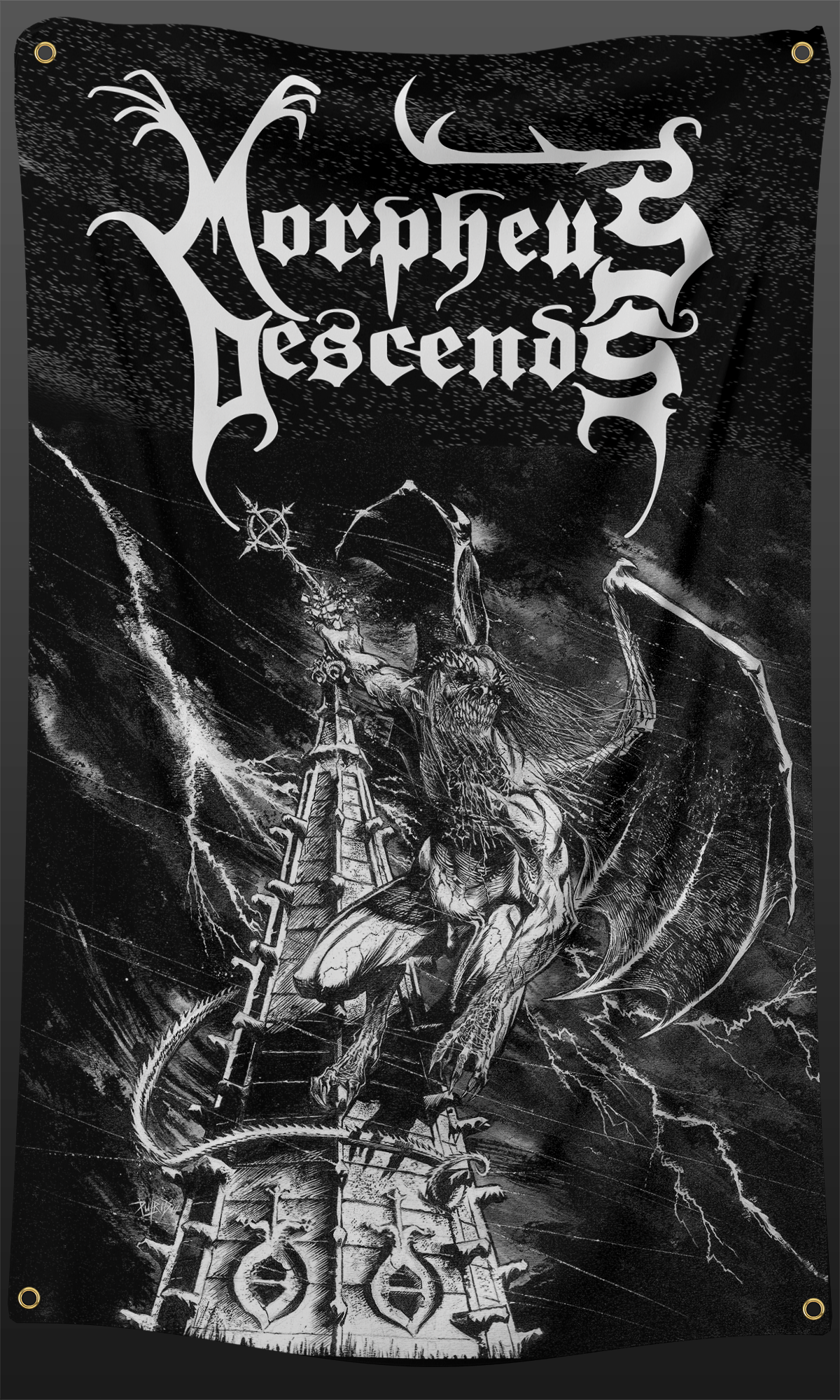 From Blackened Crypts 3x5 Flag