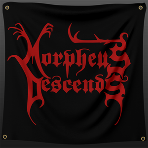 Morpheus Descends 2022 Red Logo 3x3 Flag
