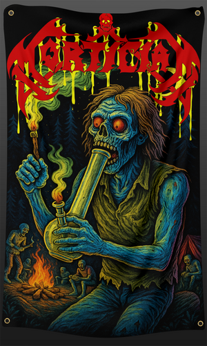 Mortician Bong Zombie 3 X 5 Foot Flag