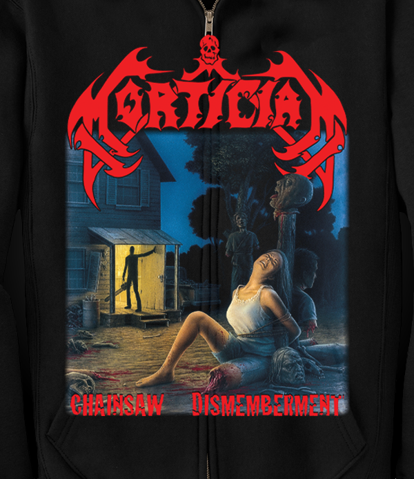 Chainsaw Dismemberment Full Front Zipper Hoodie