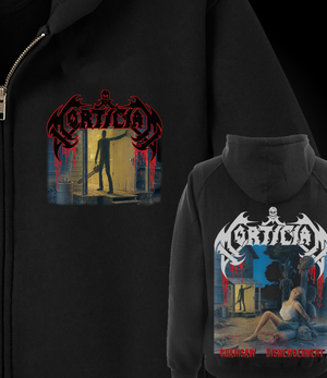 Chainsaw Dismemberment Zipper Pocket Hoodie