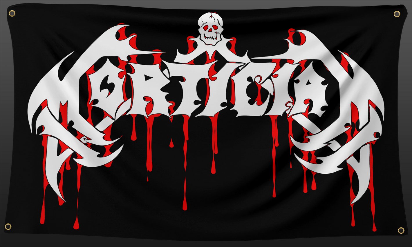 Mortician Logo Flag