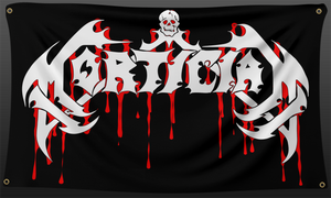 Mortician Logo Flag