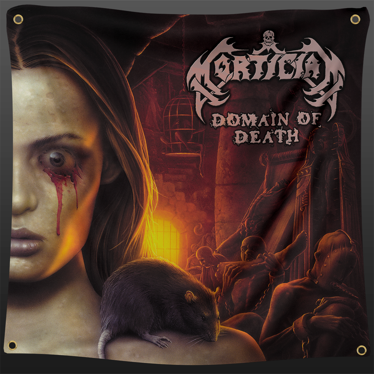 Domain of Death 3x3 Flag