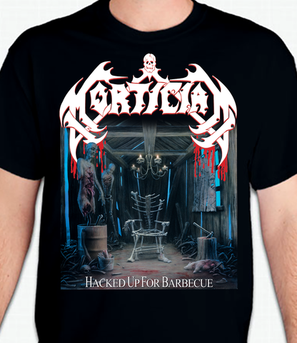 Hacked Up For Barbecue 2 Sided T-Shirt