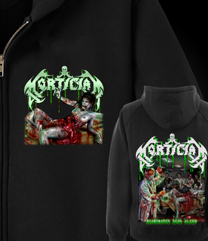 Re-Animated Dead Flesh Zipper Pocket Hoodie